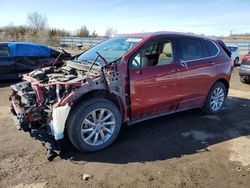 Salvage cars for sale from Copart Columbia Station, OH: 2019 Buick Envision Essence