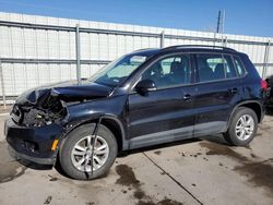 Volkswagen Tiguan S salvage cars for sale: 2016 Volkswagen Tiguan S