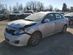 Toyota salvage cars for sale: 2010 Toyota Corolla Base