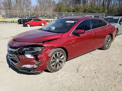 Salvage cars for sale at Waldorf, MD auction: 2020 Chevrolet Malibu LT