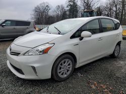 Salvage cars for sale from Copart Concord, NC: 2014 Toyota Prius V