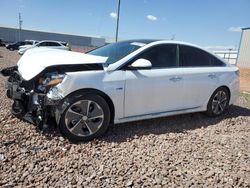 Salvage cars for sale at Phoenix, AZ auction: 2019 Hyundai Sonata Hybrid