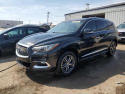 Salvage cars for sale from Copart Chicago Heights, IL: 2017 Infiniti QX60