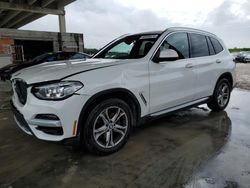 Salvage cars for sale from Copart West Palm Beach, FL: 2021 BMW X3 SDRIVE30I