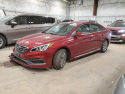 Salvage cars for sale from Copart Milwaukee, WI: 2016 Hyundai Sonata Sport