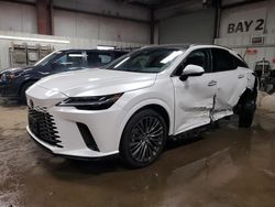 Salvage cars for sale from Copart Elgin, IL: 2023 Lexus RX 350H Base