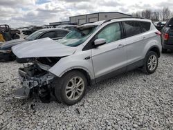 Salvage cars for sale at Wayland, MI auction: 2019 Ford Escape SEL