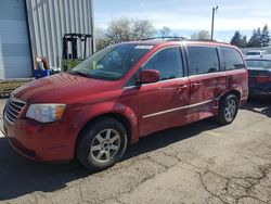 Salvage cars for sale from Copart Woodburn, OR: 2010 Chrysler Town & Country Touring