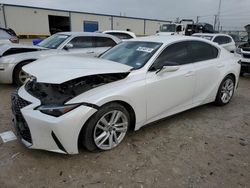 Salvage cars for sale from Copart Haslet, TX: 2021 Lexus IS 300