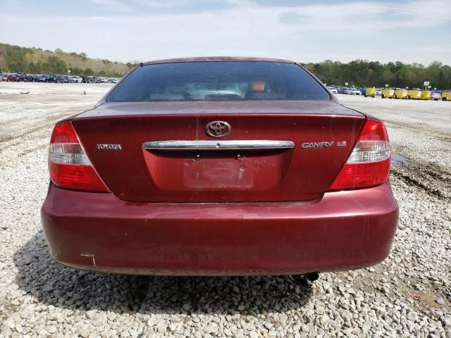 2002 Toyota Camry LE