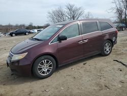 Salvage cars for sale from Copart Baltimore, MD: 2011 Honda Odyssey EXL