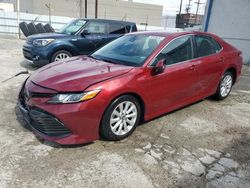 Salvage vehicles for parts for sale at auction: 2020 Toyota Camry LE