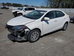 Salvage cars for sale at Dunn, NC auction: 2018 Toyota Corolla L