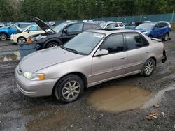 Toyota Corolla salvage cars for sale: 2000 Toyota Corolla VE