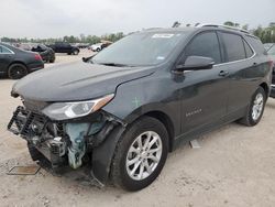 Salvage cars for sale at Houston, TX auction: 2018 Chevrolet Equinox LT