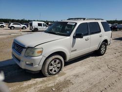 Salvage cars for sale at Houston, TX auction: 2008 Ford Explorer XLT