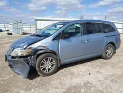 Salvage cars for sale at Appleton, WI auction: 2011 Honda Odyssey EXL