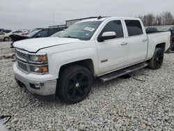 Salvage cars for sale from Copart Wayland, MI: 2015 Chevrolet Silverado C1500 LT