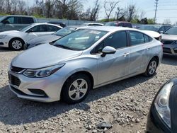 Carros dañados por granizo a la venta en subasta: 2017 Chevrolet Cruze LS