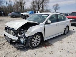 Salvage cars for sale from Copart Cicero, IN: 2012 Subaru Legacy 2.5I Limited