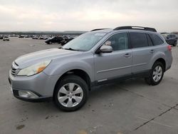 Salvage cars for sale from Copart Grand Prairie, TX: 2011 Subaru Outback 2.5I Limited