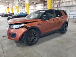 Land Rover Discovery Vehiculos salvage en venta: 2018 Land Rover Discovery Sport SE