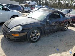 Mitsubishi Eclipse Spyder gs salvage cars for sale: 2005 Mitsubishi Eclipse Spyder GS