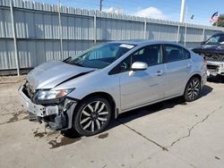 Salvage Cars with No Bids Yet For Sale at auction: 2015 Honda Civic EXL