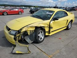 Salvage cars for sale at Grand Prairie, TX auction: 2003 Ford Mustang