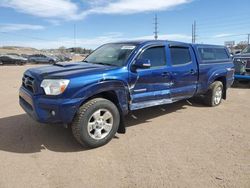 Salvage cars for sale from Copart Colorado Springs, CO: 2015 Toyota Tacoma Double Cab Long BED