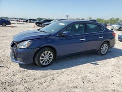 Salvage cars for sale at Houston, TX auction: 2019 Nissan Sentra S