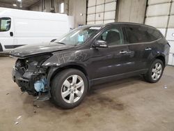 Chevrolet salvage cars for sale: 2017 Chevrolet Traverse LT