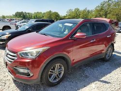 Salvage cars for sale at Houston, TX auction: 2017 Hyundai Santa FE Sport