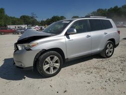 Toyota Highlander Limited Vehiculos salvage en venta: 2012 Toyota Highlander Limited