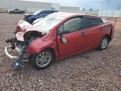 Salvage cars for sale from Copart Phoenix, AZ: 2017 Toyota Prius