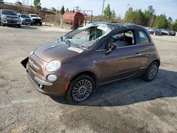 Fiat 500 Lounge Vehiculos salvage en venta: 2012 Fiat 500 Lounge