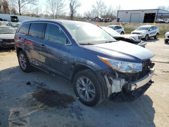 2015 Toyota Highlander XLE