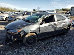 Salvage cars for sale at Hueytown, AL auction: 2017 Toyota Corolla L