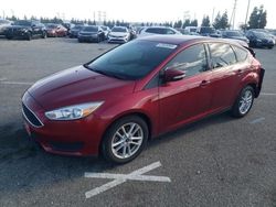 Salvage cars for sale from Copart Rancho Cucamonga, CA: 2017 Ford Focus SE