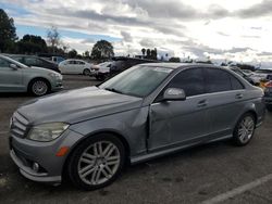 Mercedes-Benz salvage cars for sale: 2009 Mercedes-Benz C300