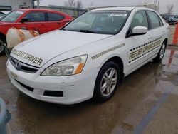 Honda Accord SE salvage cars for sale: 2007 Honda Accord SE