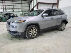 Salvage cars for sale at Lawrenceburg, KY auction: 2014 Jeep Cherokee Limited