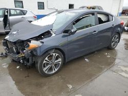 Salvage cars for sale at Farr West, UT auction: 2015 KIA Forte EX