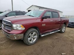 Salvage cars for sale from Copart Portland, MI: 2017 Dodge RAM 1500 SLT