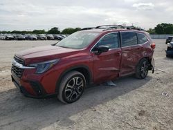 Salvage cars for sale at San Antonio, TX auction: 2024 Subaru Ascent Limited