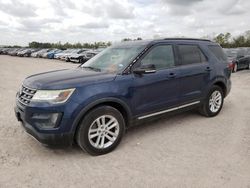 Ford Explorer salvage cars for sale: 2016 Ford Explorer XLT