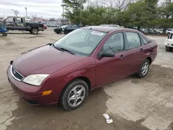 Ford Focus zx4 salvage cars for sale: 2007 Ford Focus ZX4