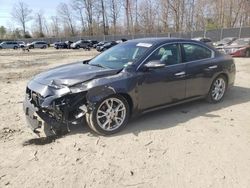 Salvage cars for sale at Waldorf, MD auction: 2012 Nissan Maxima S