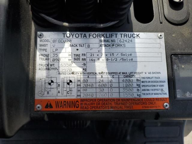 2014 Toyota Forklift