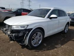 Audi Vehiculos salvage en venta: 2018 Audi Q5 Premium Plus